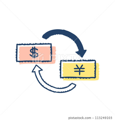 Exchange image of dollar yen (USD/JPY) 113249103