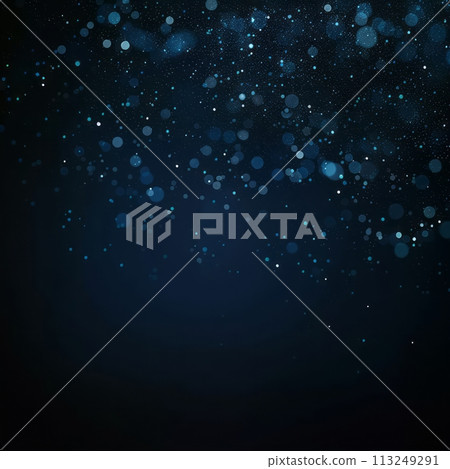 Abstract bright bokeh light background, festive Christmas background 113249291