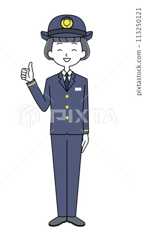 Good sign - Station staff (female) Good sign - Station staff (female) 113250121