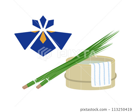 藥浴之一 Shobutu 的圖像插圖 113250419