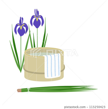 藥浴之一 Shobutu 的圖像插圖 113250423