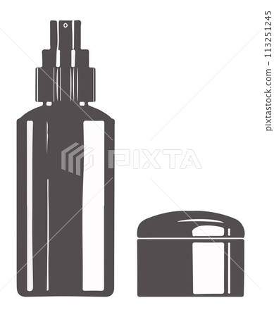 Spay or lotion, perfume bottle or aromatic water 113251245