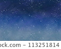 Background material_night sky_starry sky 113251814