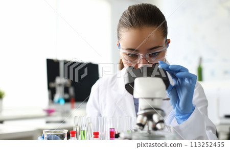 Researcher on workplace Researcher on workplace 113252455