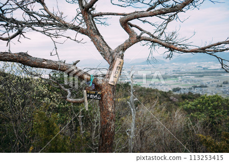 太郎峰山頂的招牌 113253415
