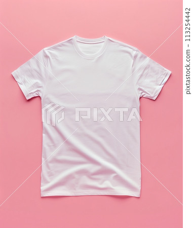 White T-shirt “AI generated image” 113254442