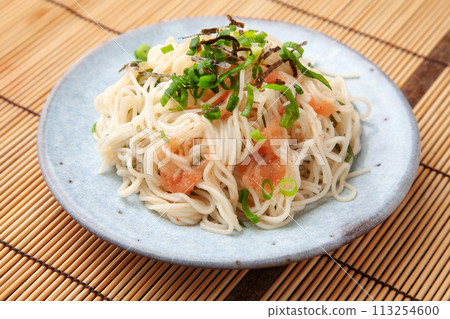 Mentaiko somen 113254600