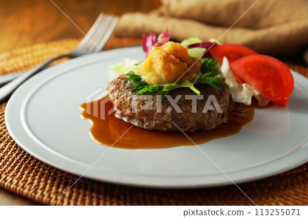 日式漢堡牛排佐自製柚子醬 113255071