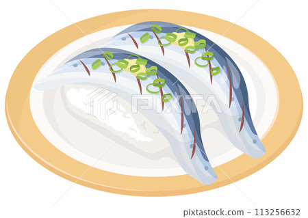 Shiny nigiri sushi 113256632