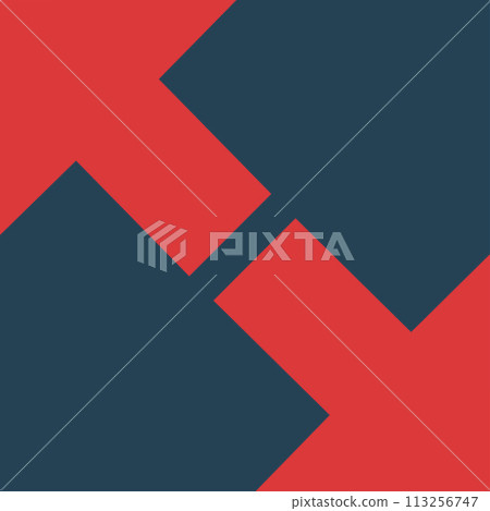 Vector arrow. Two abstract symbol 113256747