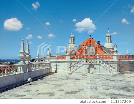 Church roof in Lisbon, Portugal. Church roof in Lisbon, Portugal. 113257209