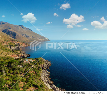 Zingaro sea coast, Sicily, Italy Zingaro sea coast, Sicily, Italy 113257239