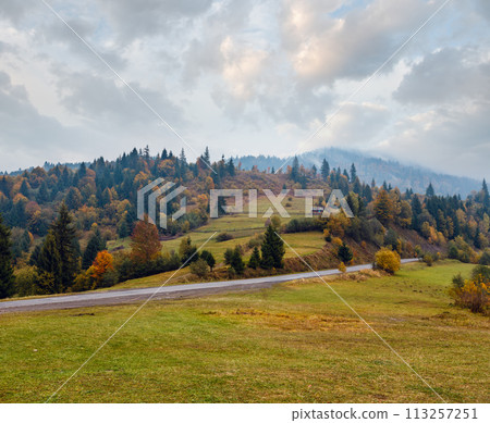 Autumn Carpathians (Ukraine). Autumn Carpathians (Ukraine). 113257251