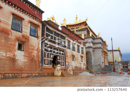China Yunnan Province Shangri-La Songxianlin Temple 113257640