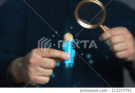 Promotion. Growth of skills. High pace of development and climbing the career ladder. Leadership skills. Select an employee for higher post. Career advancement and social lift. 113257791