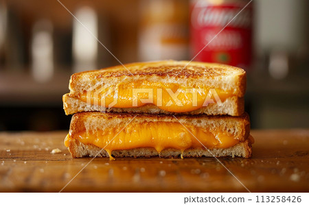 Delicious Grilled Cheese Sandwich 113258426
