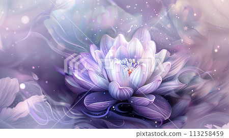 Surreal Purple Lotus Fantasy Surreal Purple Lotus Fantasy 113258459