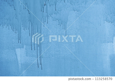 Texture of painted wall, scratched surface, bright color. Colorful background 113258570