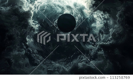 Surreal Ocean Vortex 113258769