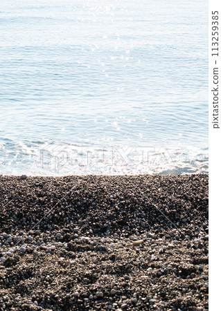 sea stone coast and pier sea stone coast and pier 113259385