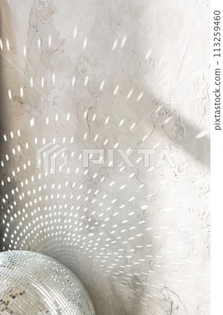 Disco Ball. Light And Shadow. Sun Reflections On Walls Disco Ball. Light And Shadow. Sun Reflections On Walls 113259460