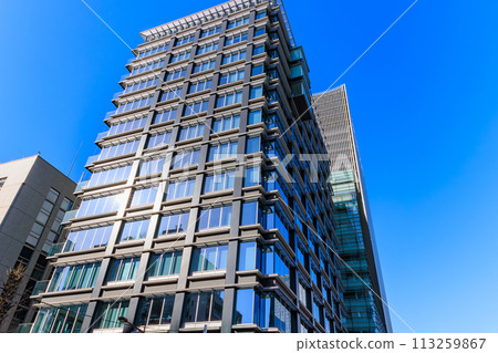 Cityscape from Kyobashi 1-chome intersection, Chuo Ward, Tokyo 113259867