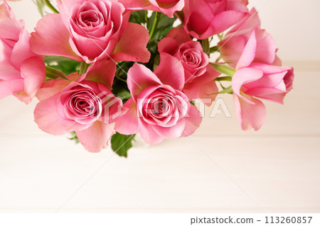 Beautiful pink roses, gorgeous dusty pink roses Beautiful pink roses, gorgeous dusty pink roses 113260857