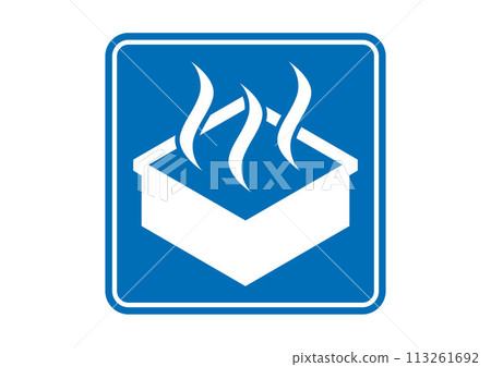 Pictogram: Hot Spring 113261692