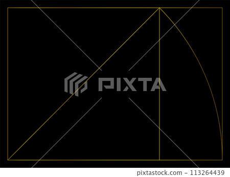 日本傳統設計採用的比例，銀比例（大和比例）1:1.414 113264439