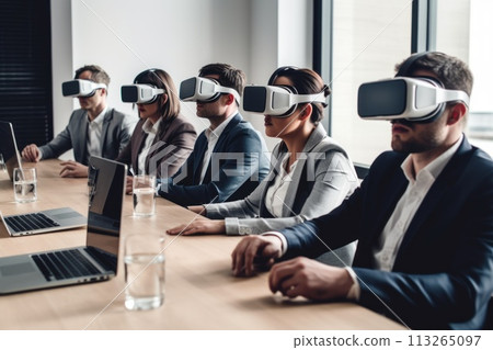 photo of Cyberspace Concept, VR glass concept 113265097