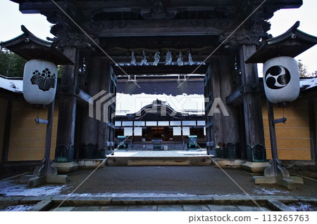 高野山世界遺產金剛峰寺的景象 高野山世界遺產金剛峰寺的景象 113265763