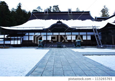 高野山世界遺產金剛峰寺的景象 高野山世界遺產金剛峰寺的景象 113265765