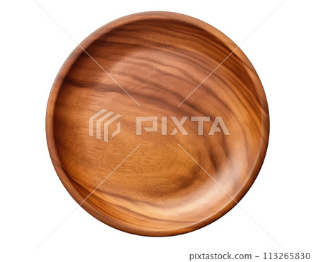 Wooden Plate, Generative AI Wooden Plate, Generative AI 113265830
