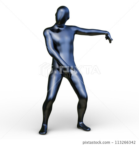 A man who poses 113266342