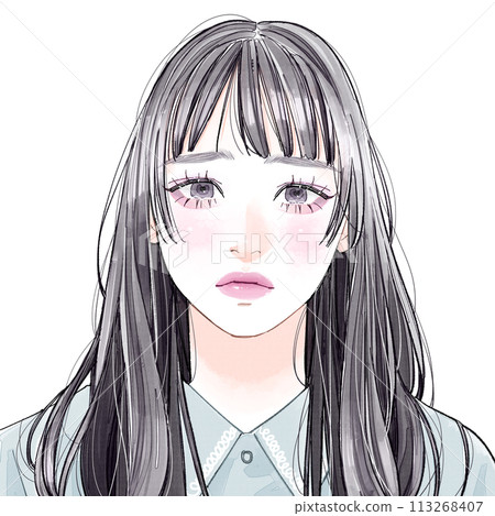 Sad woman Sad woman 113268407