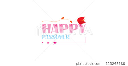 Celebrating Passover Tradition with Beautiful Design 113268688