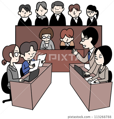 The three legal professions of the courts (judges, prosecutors, and lawyers) The three legal professions of the courts (judges, prosecutors, and lawyers) 113268788