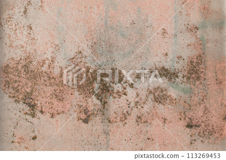 Old weathered surface mold wall dirty pattern texture background ancient 113269453