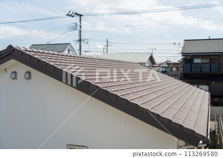 Residential roof 113269580