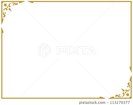 Antique/Vintage/Classic/Frame/Frame/Gold/Illustration/Material Antique/Vintage/Classic/Frame/Frame/Gold/Illustration/Material 113270377