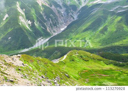 Summer Tateyama Murodo Plain Summer Tateyama Murodo Plain 113270928