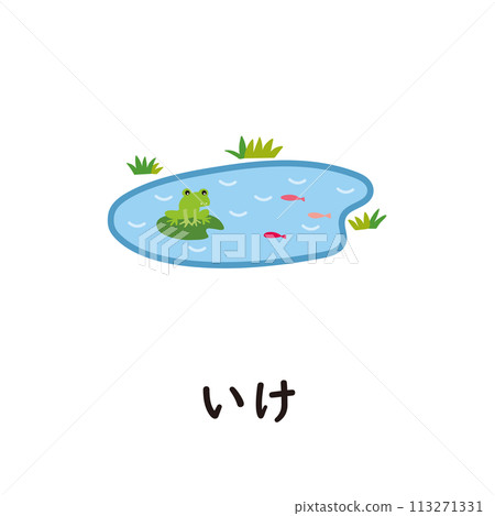 Japanese Hiragana Series - Ike - Hiragana with "I" Japanese Hiragana Series - Ike - Hiragana with "I" 113271331