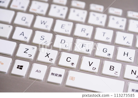 PC鍵盤背景素材 113273585