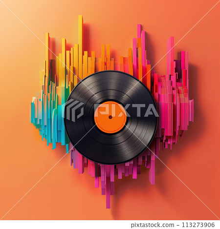 A modern, clean illustration featuring a digital handshake encompassing a heart, symbolizing the connection and commitment in the digital age of volunteering, with a sleek background for copy 113273906