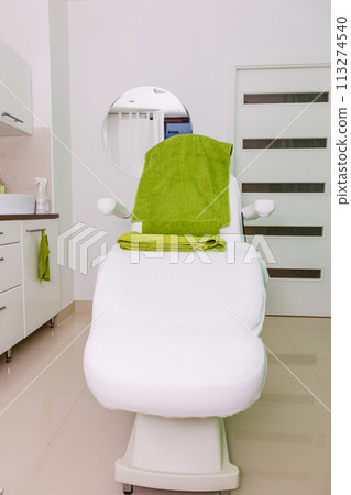Professional chair in beautician spa salon 113274540