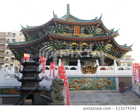 Yokohama Mazu Temple in Yokohama Chinatown, Naka Ward, Yokohama 113274541
