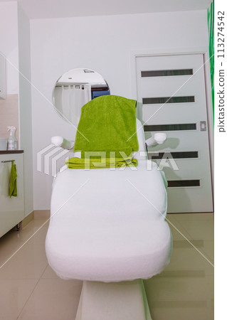 Professional chair in beautician spa salon 113274542