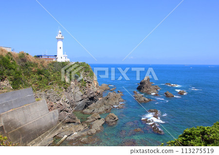 Daiozaki Lighthouse Daiozaki Lighthouse Daio Town, Mie Prefecture Yamansan Park Ise Bay Pacific Ocean Prefectural Nakiri Fishing Port Nakiri Kuki Castle Ruins 113275519