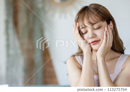 美女形象年輕的女士 美女形象年輕的女士 113275704