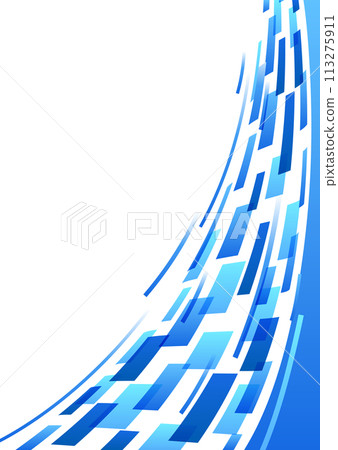 Blue pop background 113275911